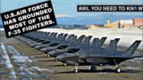 F-35 Stealth Fighter Fleet Is Grounded By U.S. Air Force, But Why? #shorts