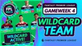 FPL GW4 BEST WILDCARD STRATEGY! | Wildcard Template for Gameweek 4 Fantasy Premier League 2022-23