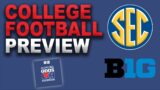 FULL SEC & Big Ten Football Preview | Against All Odds