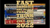 Fast Zombies Are Older Than You Think – July August Movie Haul