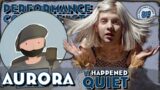 First Time Reaction to Aurora singing It Happened Quiet (LIVE)