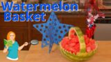 Forgot you were supposed to bring something   Watermelon Basket to the rescue!