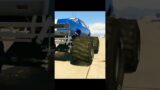 Franklin driving monster truck and fly helicopter #short #gta5 #grandtheftauto