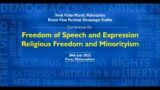 Freedom of Speech & Expression Religious freedom and Minoritism