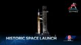 Fuel leak interrupts launch countdown of NASA moon rocket