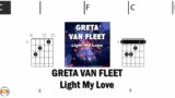 GRETA VAN FLEET   Light My Love FCN GUITAR CHORDS & LYRICS