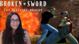 George To The Rescue | Broken Sword 3 The Sleeping Dragon Part 2 | First Time Playing