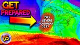 Get Prepared for A Monster Multi-Day Severe Weather Outbreak Possible for Millions