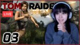 HEADING TO THE RADIO TOWER | Tomb Raider Definitive Edition Let's Play Part 3 W/ RachelSev LIVE
