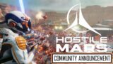 HOSTILE MARS Community Announcement – Say Hello To Our New Community Manager