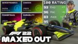 HOW QUICK IS A FULLY-MAXED OUT CAR IN F1 22 MY TEAM CAREER? – 100 OVR AI AUSTRIA IN 60 SECONDS?
