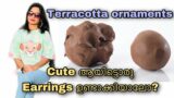 Handmade earrings| terracotta ornaments| DIY| best out of waste| earrings diy| Aami’s Talks