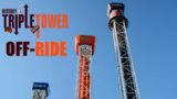 Hershey Triple Tower Off-Ride Footage, Hersheypark S&S Double Shot & Combo Towers | Non-Copyright