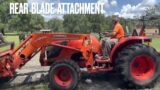 Horses Have A Muddy Hay Mess /KUBOTA Tractor To The Rescue