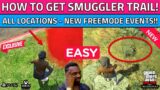 How To Get Smuggler Trail in GTA 5 Online! ALL New Smuggler Trail Freemode Event Flare Locations