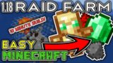 How To Make A Simple Raid Farm for Minecraft 1.18