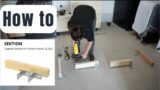 How to Mount Kitchen Island to Floor – Ikea Sektion