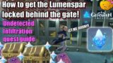 How to get Lumenspar locked behind gate! Undetected Infiltration – The Chasm – Genshin Impact 2.6