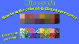 How to make colored and glazed terracotta