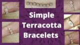 How to make terracotta bracelets | #terracottajewellerymaking