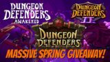 Huge Dungeon Defenders Spring Giveaway!