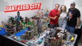 Huge LEGO City and Emmasaurus Studio Tour