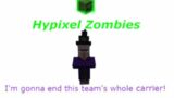 Hypixel Zombies | Bad Blood Trio Knife only (Reached Round 17)