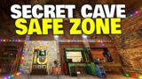 I Built a Secret Safe Zone inside a Cave – Rust