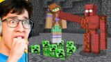 I Fooled a Girl as BLOOD GOLEM in Minecraft