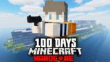 I Survived 100 Days in Prison in a Zombie Outbreak Hardcore Minecraft