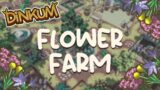 I built a FUNCTIONAL yet aesthetic flower farm on Dinkum!