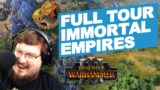IMMORTAL EMPIRES Full Map Tour! Total War: Warhammer 3 Overview