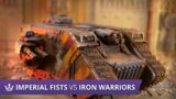 Imperial Fists vs Iron Warriors – Warhammer 40k Battle Report