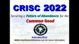Intro to CRISC – All New for 22 – Larry Greenblatt