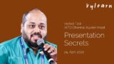 Invited Talk | Presentation Secrets | IATD Alumni Meet