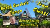 Iron Gwazi, Rhinos, and Rememberences: Busch Gardens |Sir Willow's Park Tales
