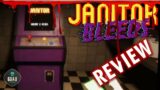 Janitor Bleeds PC GAMEPLAY AND REVIEW | PIXELATED HORROR | ARCADE GAMES | SCARY STUFF