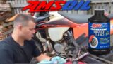 KTM Dirt Bike Hydraulic Clutch Fluid Change with AMSOIL
