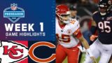 Kansas City Chiefs vs. Chicago Bears Highlights HD – Preseason Week 1 | NFL 8/13/2022