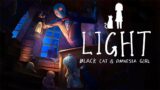 LIGHT: Black Cat & Amnesia Girl PC ( Little Nightmares ) Gameplay