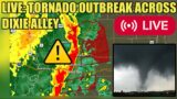 LIVE: Major Tornado Outbreak Across Dixie Alley Today!! | March 22, 2022