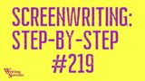 LIVE – SCREENWRITING STEP-BY-STEP: Session #219