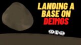 Landing a BASE on MARS moon DEIMOS | SpaceflightSimulator (mobile)