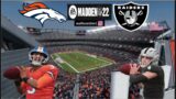 Las Vegas Raiders vs Denver Broncos | Derek Carr vs Russell Wilson | Madden 22