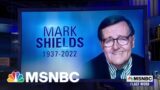Lawrence: Mark Shields Was A ‘Stranger To Self-Importance’