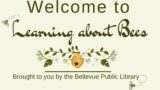 Learning about Bees Brought to you by the Bellevue Public Library