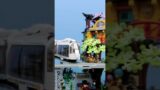 Lego Monorail Train in Ninjago City #lego #legocity #legotrain #legos #alovelyjourneyasianstories