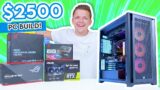 Let's Build an INSANE $2500 Gaming PC! [Full Build Tutorial & Benchmarks! – ft. RTX 3080]