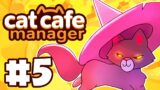 Leveling Up Our Cats! | Let's Play: Cat Cafe Manager | Ep 5