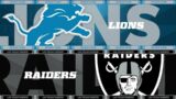 Lions vs Raiders Simulation (Madden 23 Rosters)